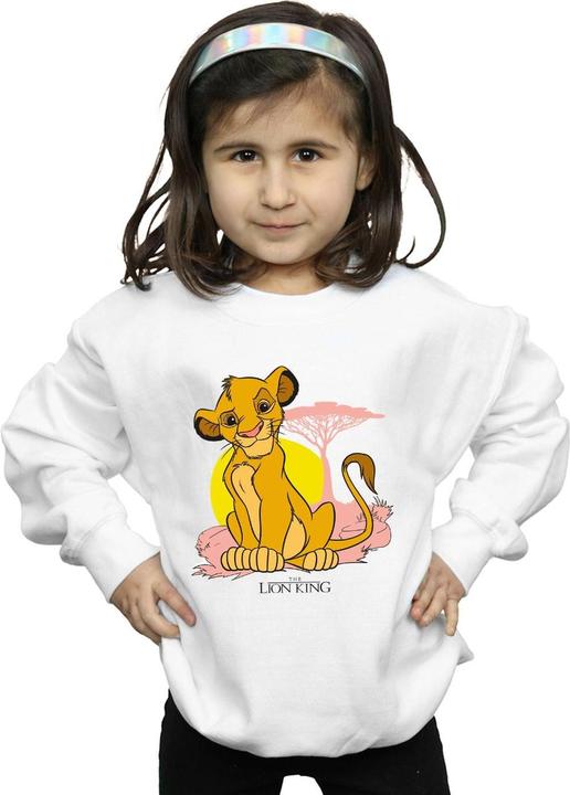 Produktbild Disney The Lion King Simba Pastel Sweatshirt Mädchen (116)