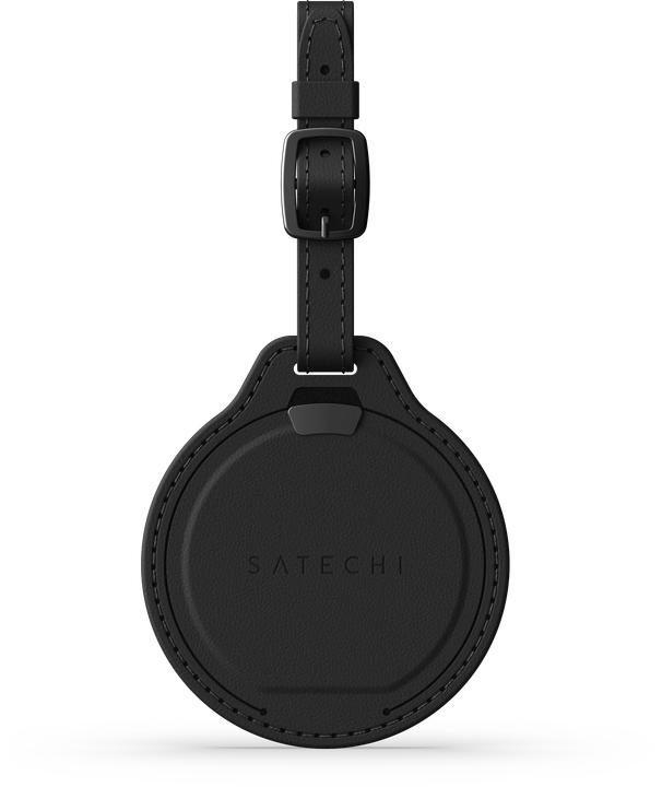 Produktbild Satechi Vegan-Leather FindAll Luggage Tag Black (Apple, iOS, Mac OS)