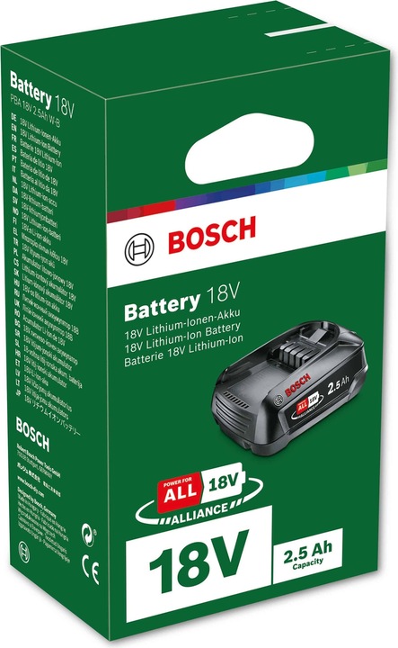 Actual product image Bosch Home & Garden Battery pack PBA 18V lithium-ion (18 V)