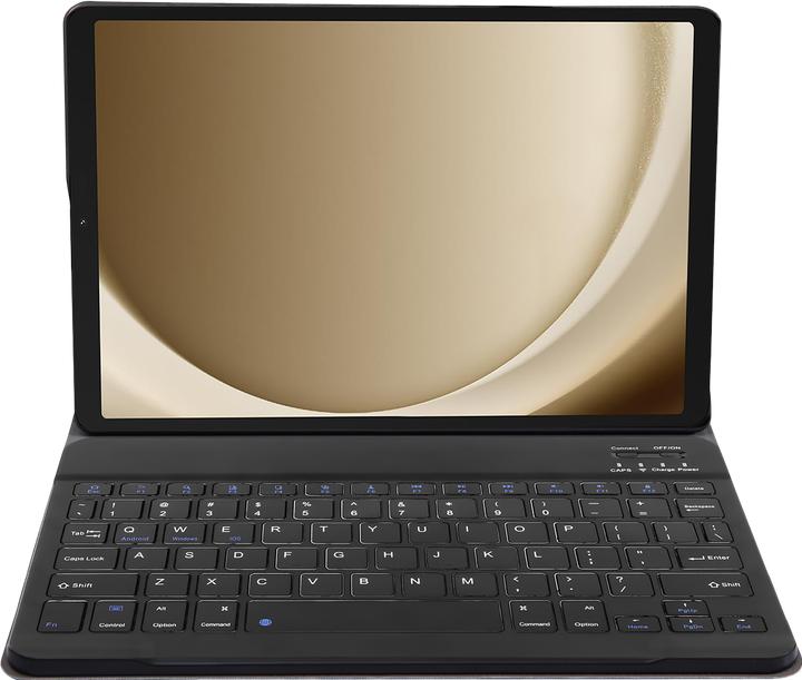 Produktbild Cazy Tastatur Hülle Kompatibel mit Samsung Galaxy Tab A9 - Schutz Etui mit magnetisch Abnehmbarer (US, Samsung Galaxy Tab A9)