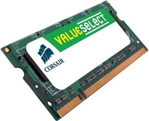 Produktbild Corsair ValueSelect (1 x 2GB, 800 MHz, DDR2-RAM, SO-DIMM)