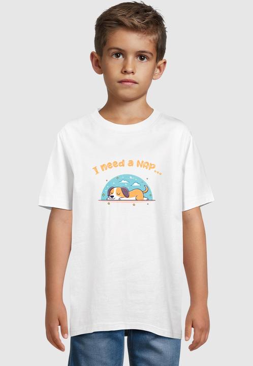 Produktbild Merchcode Kids Need Nap - Basic T-Shirt - 184901 (122, 128)