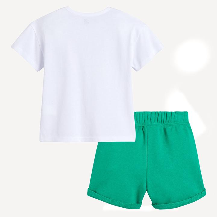 Image du produit La Redoute Collections Ensemble t-shirt et short (92)