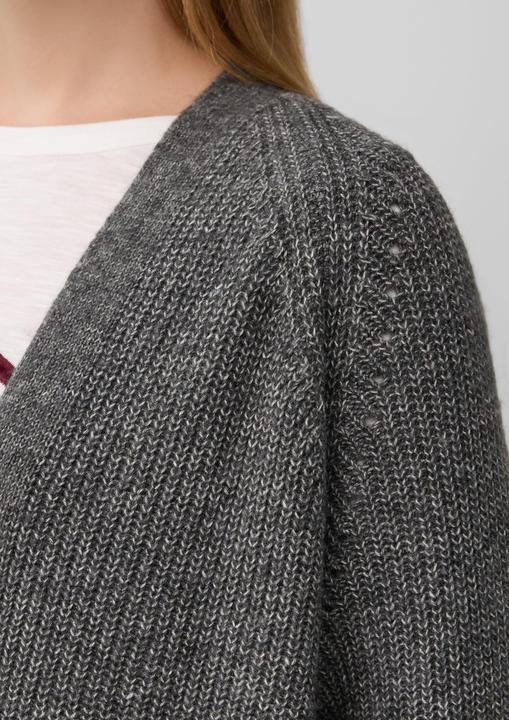 Produktbild s.Oliver Strickjacke Strukturierter Cardigan im Relaxed Fit (40)