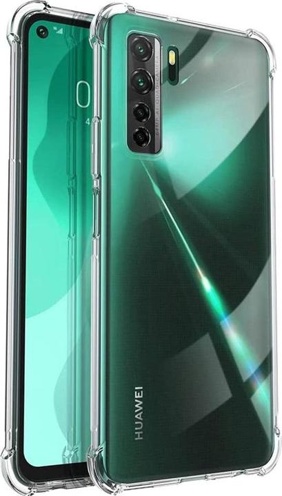 Actual product image Screenguard Huawei P40 Lite 5G Case Crystal Soft Airbag Bumper (Huawei P40 Lite 5G)