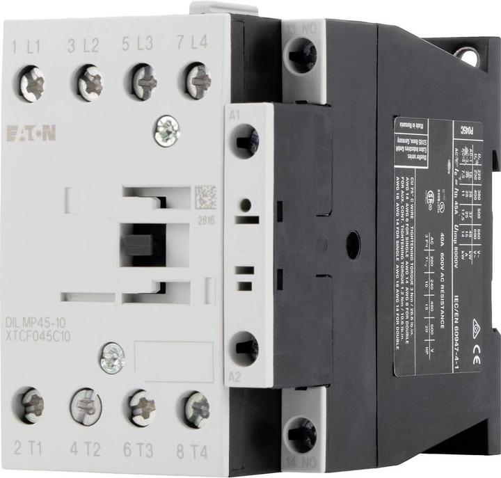 Immagine prodotto Eaton Contattore DILM, 28kW, 45A, 4poli, 24V