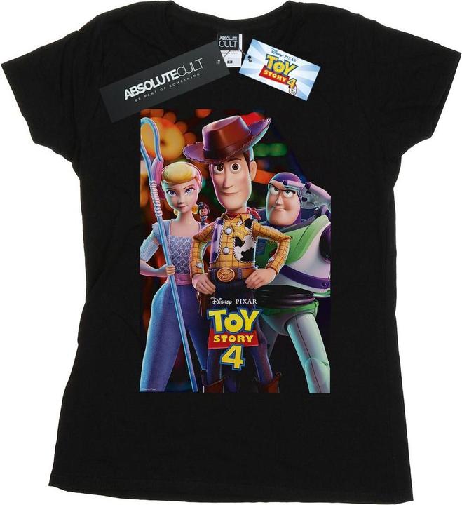 Produktbild Disney Toy Story 4 Buzz Woody And Bo Peep Poster TShirt (M)