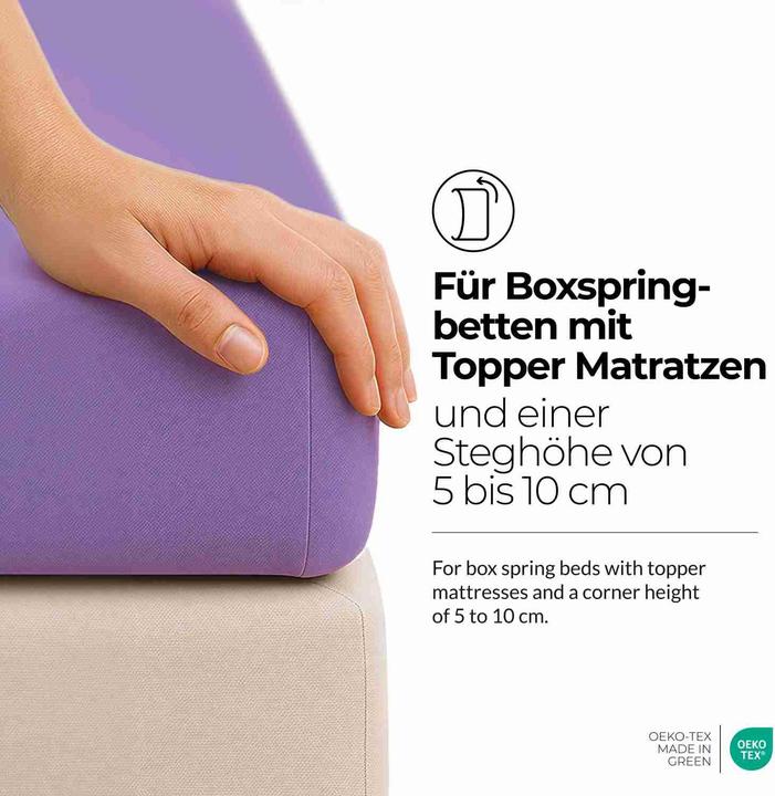 Produktbild Etérea Comfort Jersey Topper (200 x 200 cm, 200 x 220 cm)