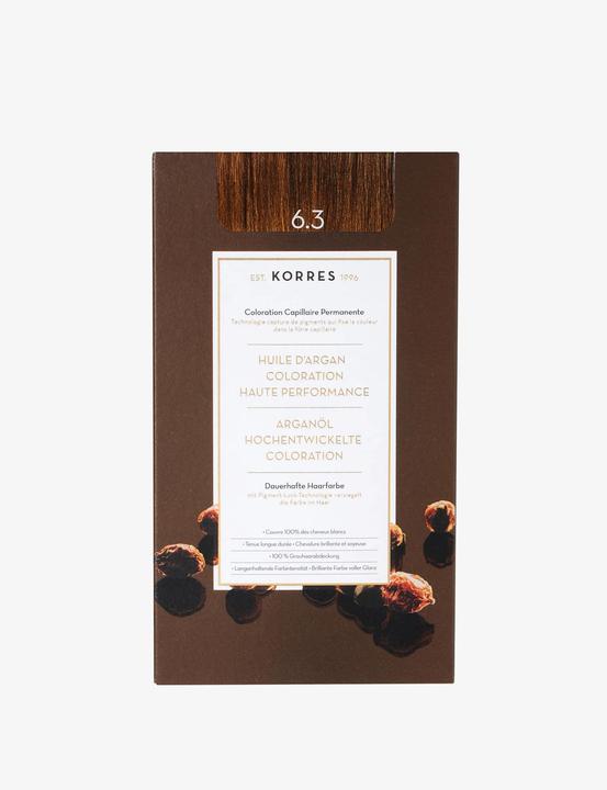 Produktbild Korres Argan Oil Hair Color (63 Honey Dark Blonde)
