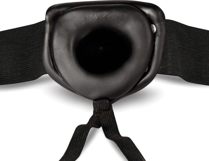 Produktbild Blush Dr. Skin Hohler StraponDildo 16,5 cm Schwarz