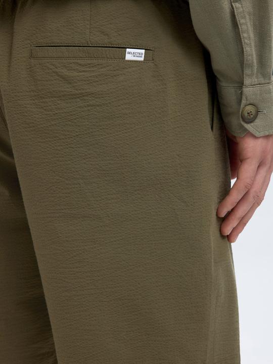Actual product image Selected Slhregular-Karl Seersucker Shorts Noos (S)