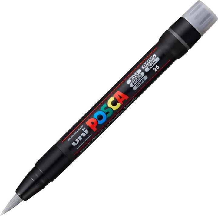 Image du produit Posca Brush Tip PCF-350 (Argent, 10 mm, 1 x)