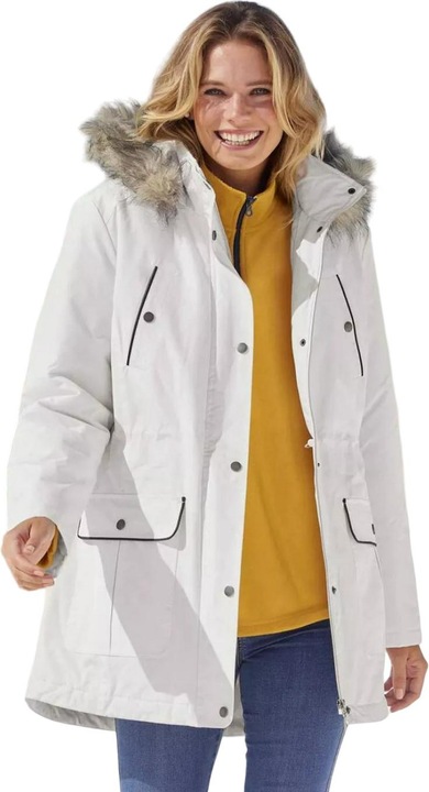 Produktbild Atlas For Women Parka mit Steppfutter und WebpelzKapuze (M)