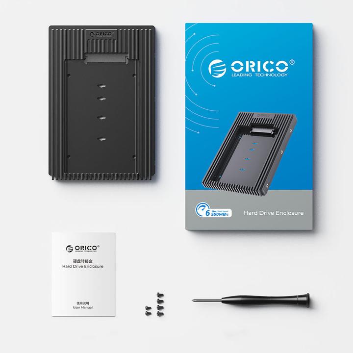 Immagine prodotto Orico Other Computer Accessory D2SS-6G Drive Adapter 2.5" to 3.5" Converter - Black