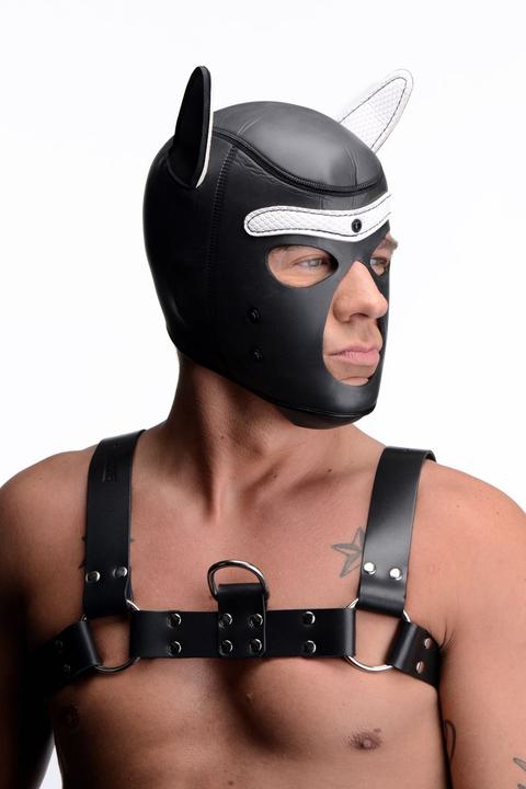 Produktbild Master Series Neoprene Puppy Hood - Black and White