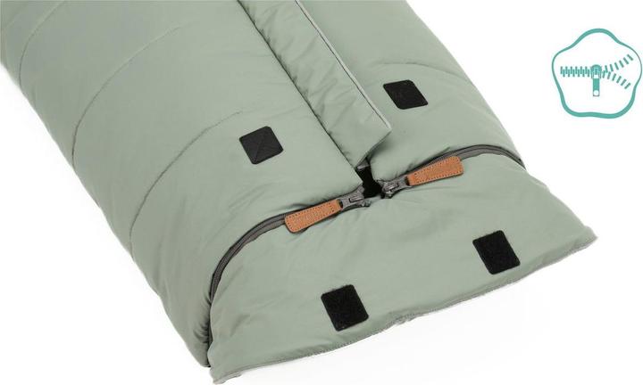 Image du produit Fillikid Fleece-Fusssack Nanga mit Lammfellauflage