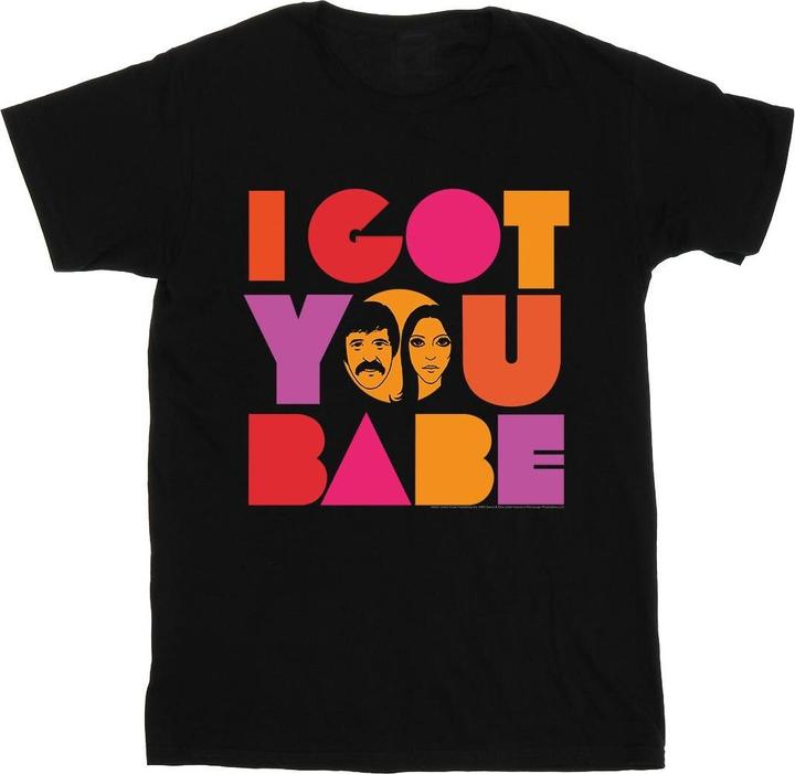 Immagine prodotto Sonny & Cher I Got You Maglietta Uomo (S)