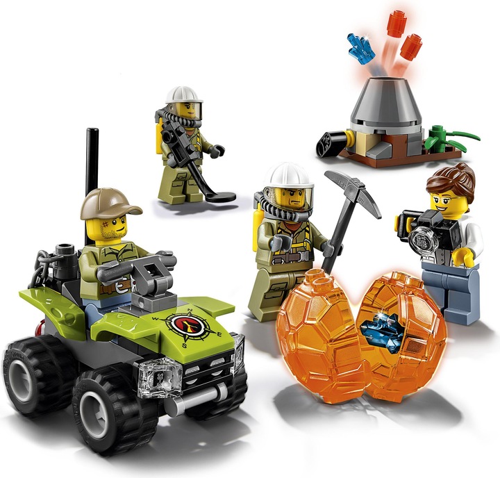 Produktbild LEGO City Vulkan Starter-Set (60120, LEGO City)