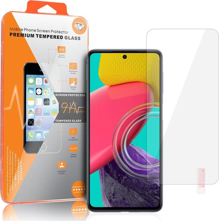 Image du produit Toptel Verre trempé orange pour SAMSUNG GALAXY M53 5G (1 pcs, Samsung Galaxy M53 5G)