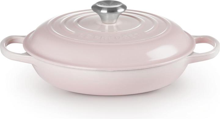 Actual product image Le Creuset Gourmet Professional Pot Signature Ø 26cm, round (26 cm, Casserole + Stewpot, Cast iron, Enamel)
