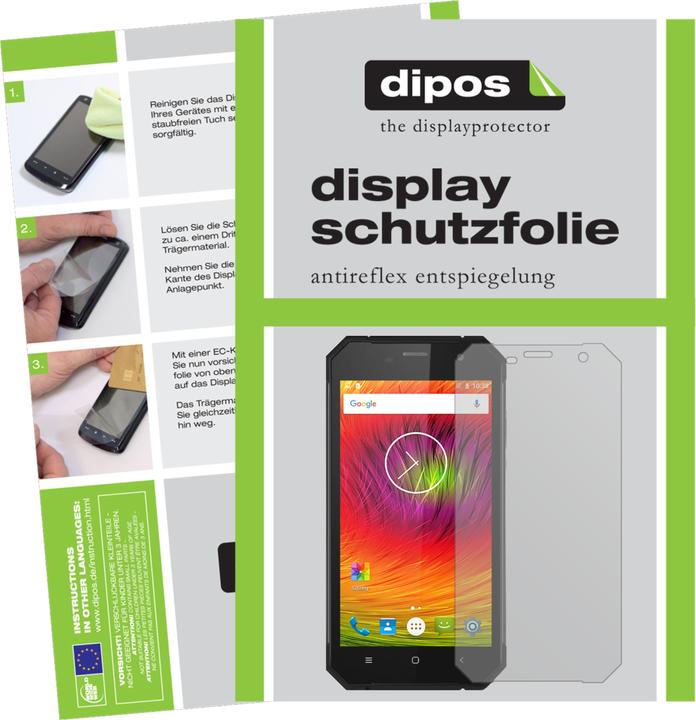 Actual product image Dipos Screen Protector Anti-Glare (2 pcs., Nomu M6)