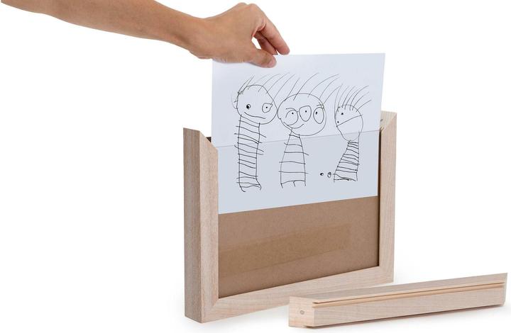Image du produit Jamu Cadre photo pour dessins d'enfants (21 x 29,7 cm)