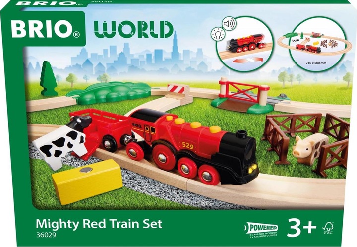 Actual product image Brio Mighty Red Train