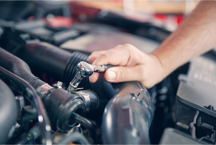 Actual product image Facom Reversible fine-tooth ratchet, 1/4 inch, type: 1/4 (1/4")