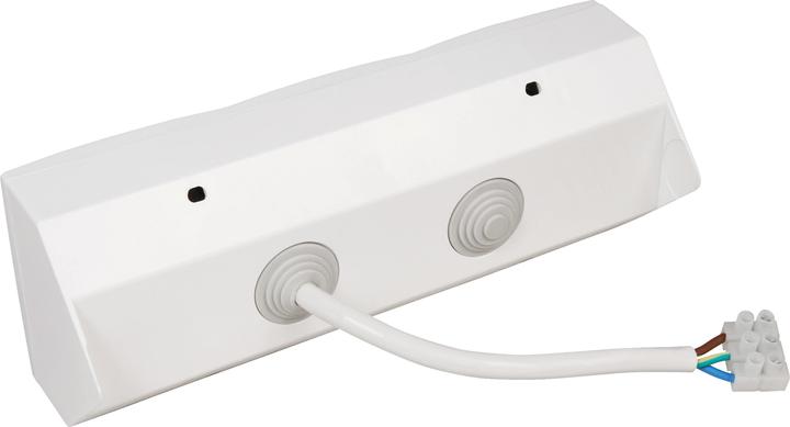 Immagine prodotto MCP Blocco presa a muro "Flair", contatto di terra a 3 vie, bianco (3x)