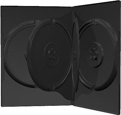 Productafbeelding MediaRange BOX17 CD-hoesje DVD-hoesje 4 schijven