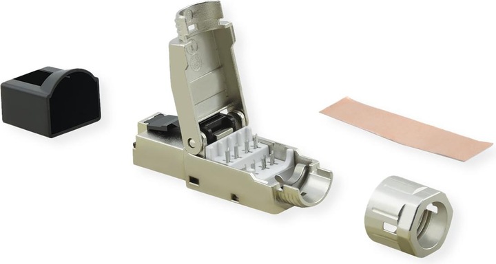 Actual product image Value Field-terminable RJ-45 plug Cat.8 (Class I) (Network cable plug)