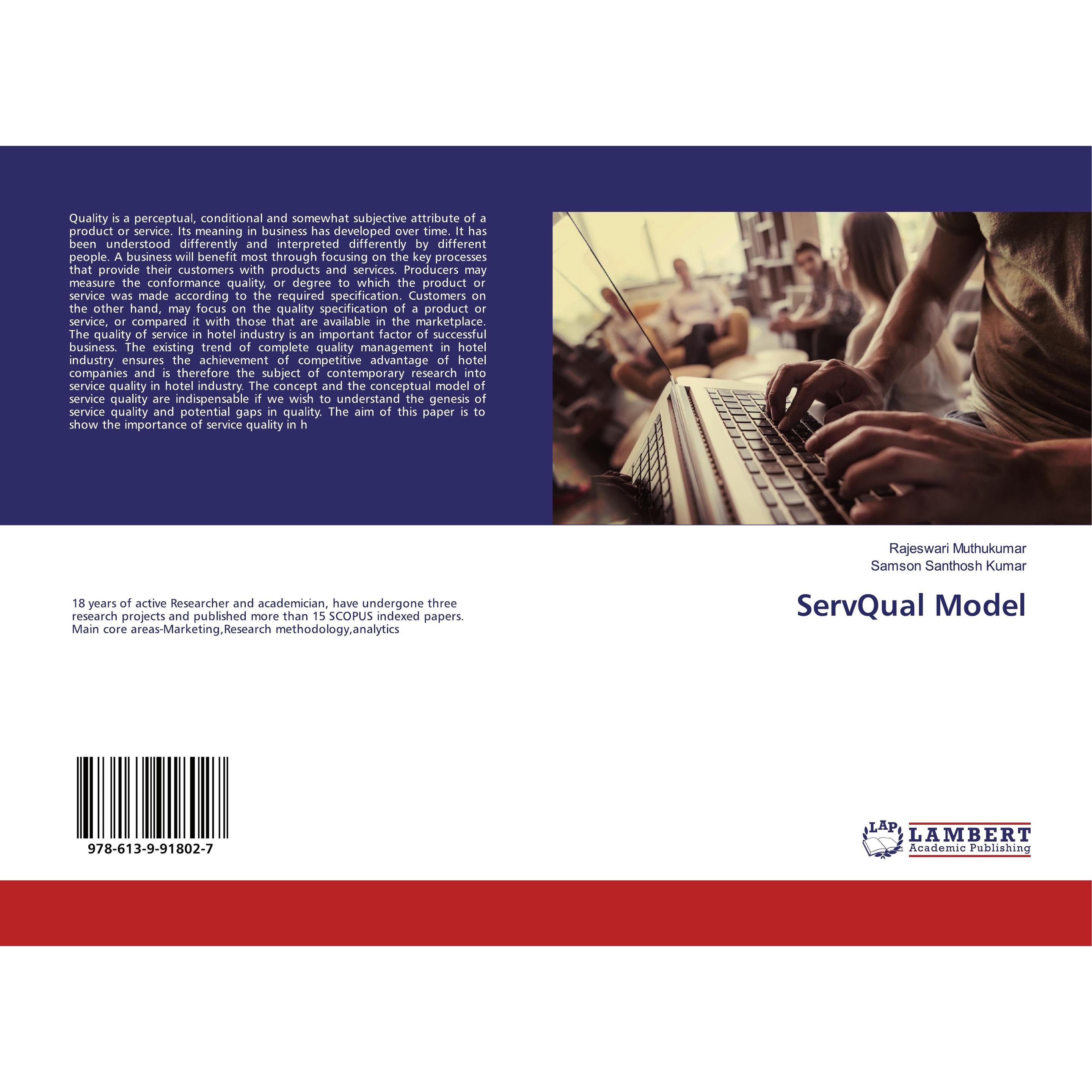Thumbnail - ServQual Model, Fachbücher von Rajeswari Muthukumar Samson Santhosh Kumar