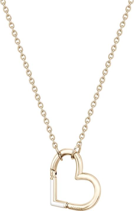 Produktbild Lacoste Romantic gold-plated necklace Heart Ines 2040329
