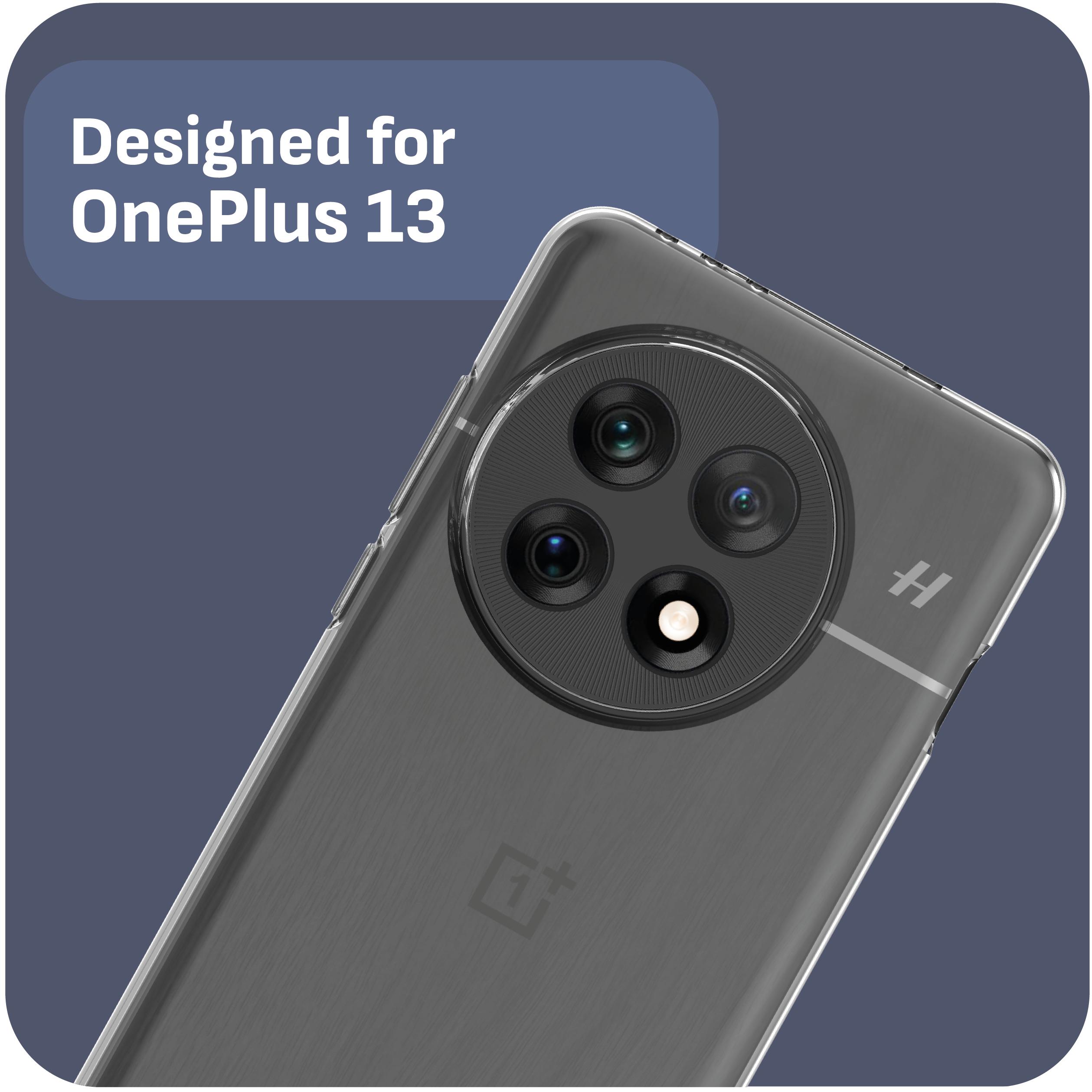 Thumbnail - Cazy Soft TPU Schutzhülle (OnePlus 13), Smartphone Hülle, Transparent