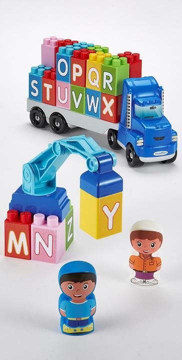 Actual product image Abrick Truck with crane and letters
