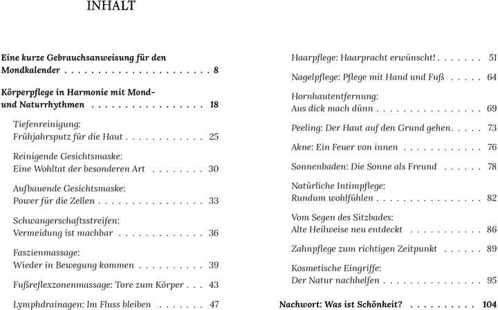 Produktbild Körperpflege und Kosmetik im Rhythmus des Mondes (Deutsch, Johanna Paungger, Thomas Poppe, 2025)