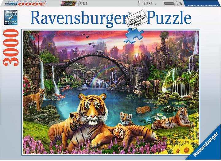 Produktbild Ravensburger Tiger in paradiesischer Lagune (3000 Teile)