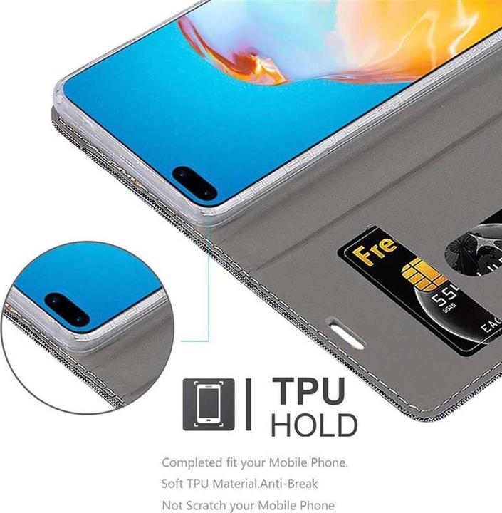 Actual product image Cadorabo Book Jeans Optics Cover (Huawei P40)