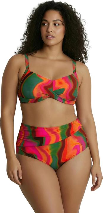 Immagine prodotto Ulla Popken Bikini, Farbverlauf, Softcups, drapiert, recycelt (44)