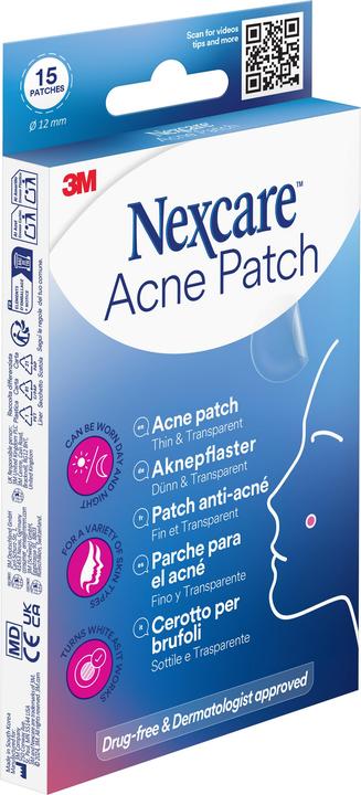 Actual product image - Nexcare acne plasters (15 x)