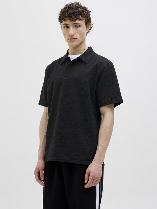 Actual product image Jack & Jones Einfarbig Polokragen Poloshirt Poloshirt (XS)