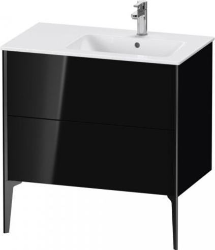 Actual product image Duravit XViu 4487 Vanity unit vertical, 2 drawers, for wash basin ME by Starck 234683 Basin right, 8 (81 x 48 x 59.5 cm)