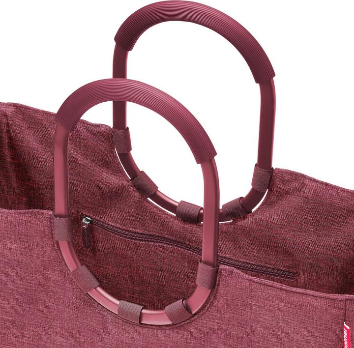 Actual product image reisenthel loopshopper L twist maroon