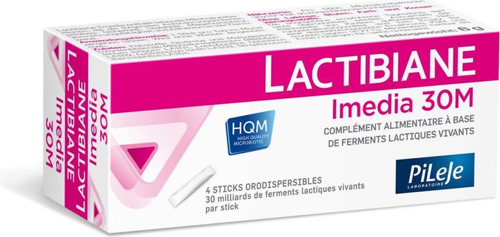Image du produit Lactibiane Imedia sticks (4 pièce(s), Stylo, 14 g)