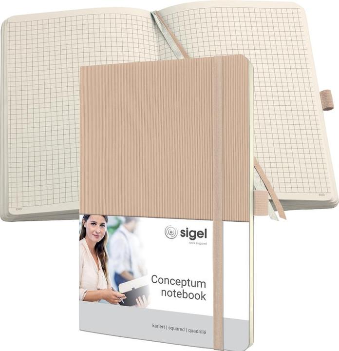 Image du produit Sigel Carnet Conceptum (A5, Quadrillé, Couverture souple)
