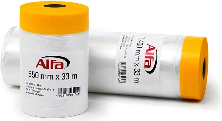 Actual product image Alfa 120x FineLine GOLD-Masker - 1400 mm x 33 m (18 mm)
