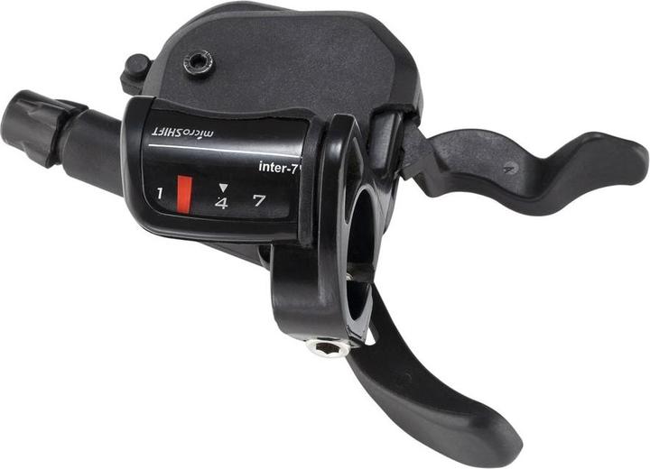 Produktbild Micro Shift Microshift -Manet, Rechte, 7. Ruly, kompatibel mit Shimano, Xpress Shifter, Optical Getriebe, schwar