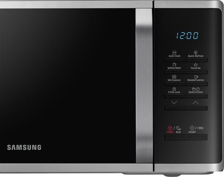Actual product image Samsung MS23K3523AS Microwave oven, silver (23 l)