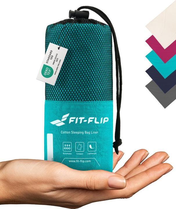 Produktbild Fit-Flip Hüttenschlafsack (220 cm)