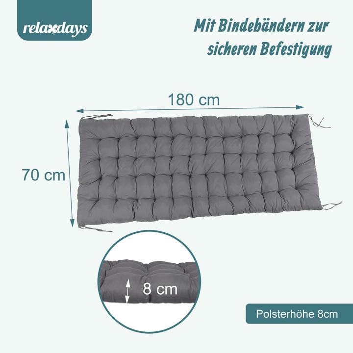 Immagine prodotto Relaxdays cuscino (180 x 70 cm)